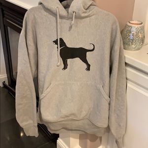 Black dog sweatshirt
